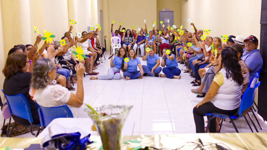 Setembro Amarelo com Grupos de Idosos do CRAS